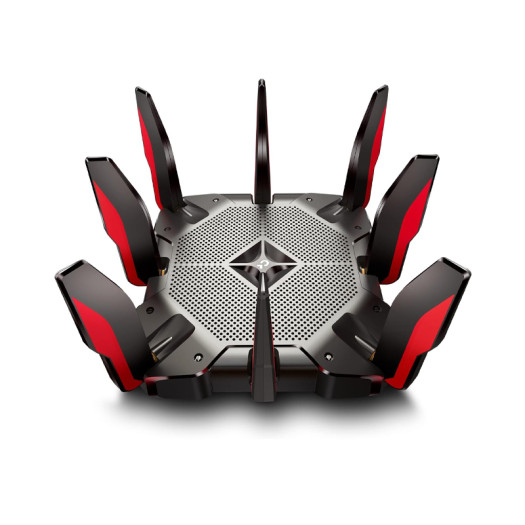 TP-Link WiFi 6 Internet Gaming Router - Tri Band High-Speed ax Router, Wireless Smart VPN Router for a Large Home, 2.5G WAN, 8 Gigabit LAN Ports (Archer AX10000)